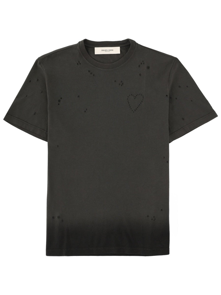 Golden Goose T shirts - Charcoal | 8843c413447c7e6229f61ef5b85b4d70dbfef923