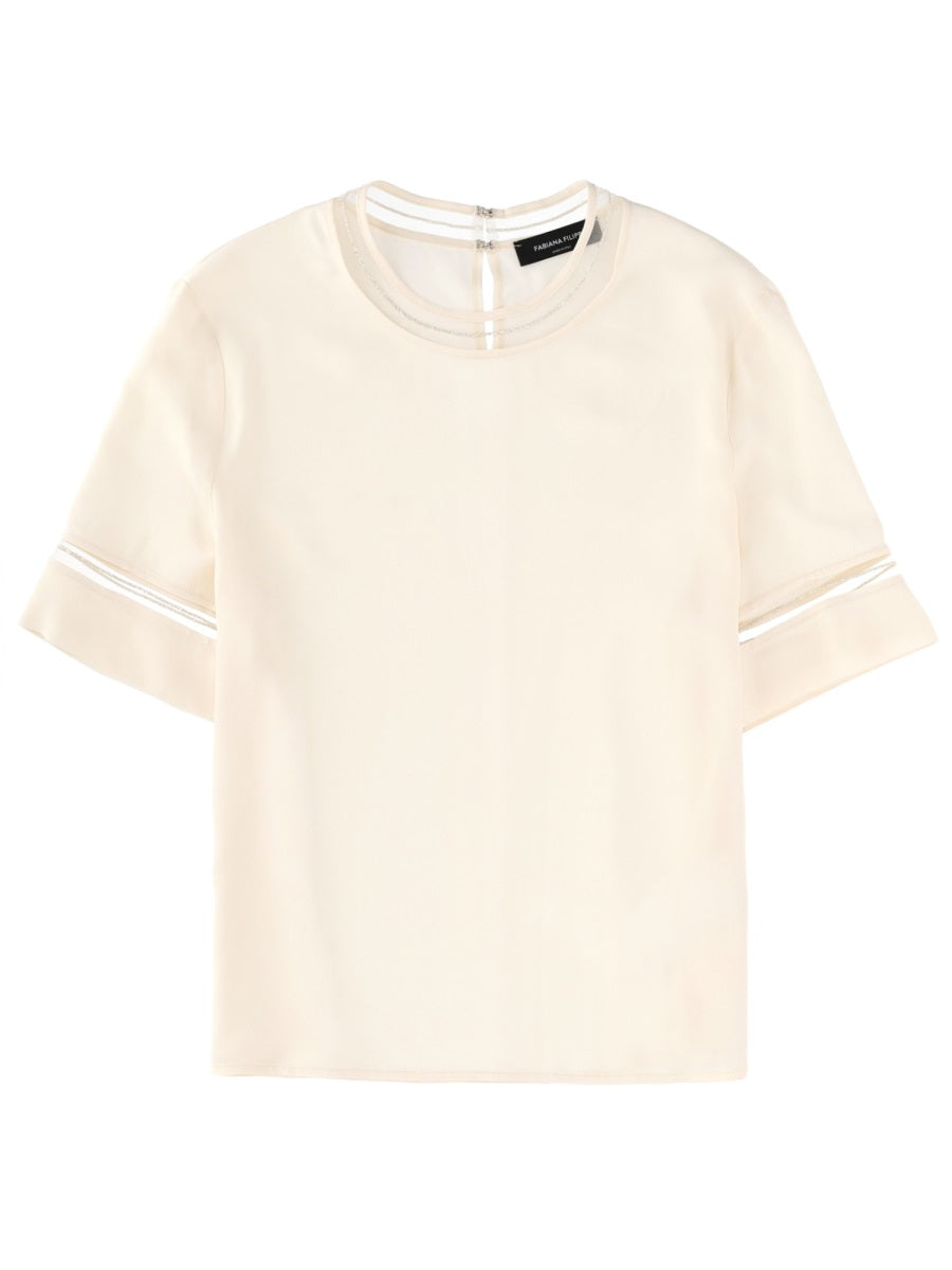 Fabiana Filippi T shirts - Ivory | 792c04630b97c2ce9d7b5489375391b701a6d5e1