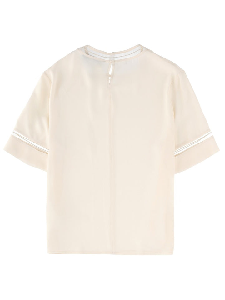 Fabiana Filippi T shirts - Ivory | 4ac32d8189ce1f92ed36b970b468cb34444c1b00