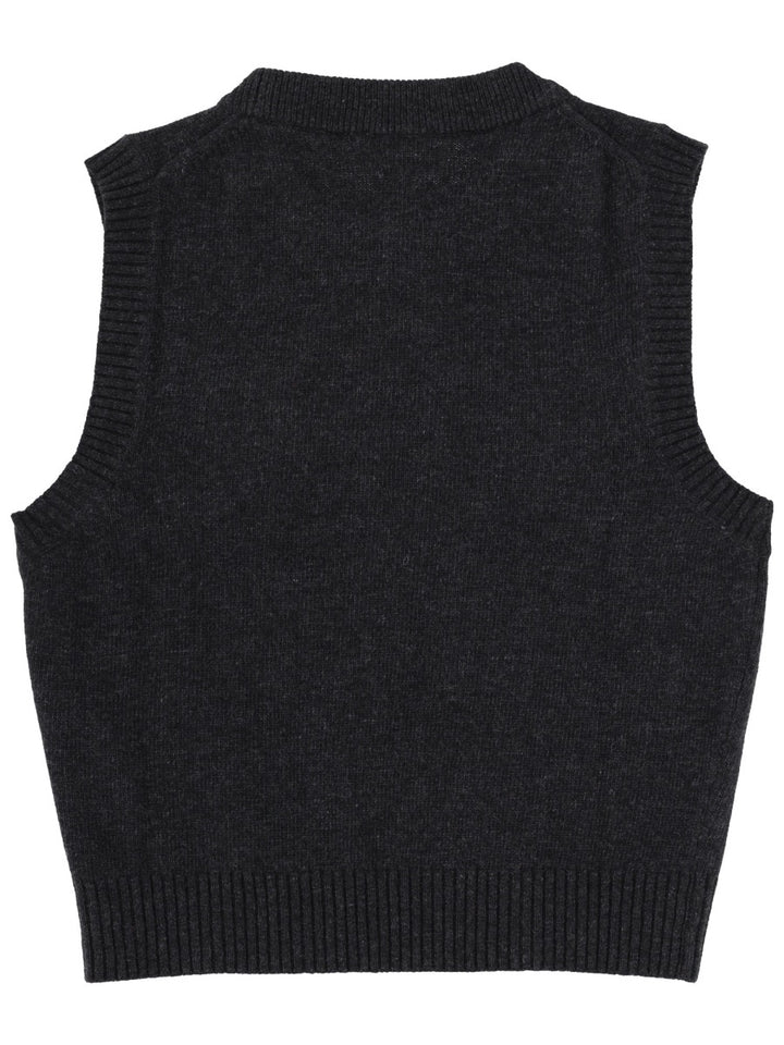 Ganni Gilet - Charcoal | 4eb5e26acd4873a4e6b95320830ddcd5bc7ef44d