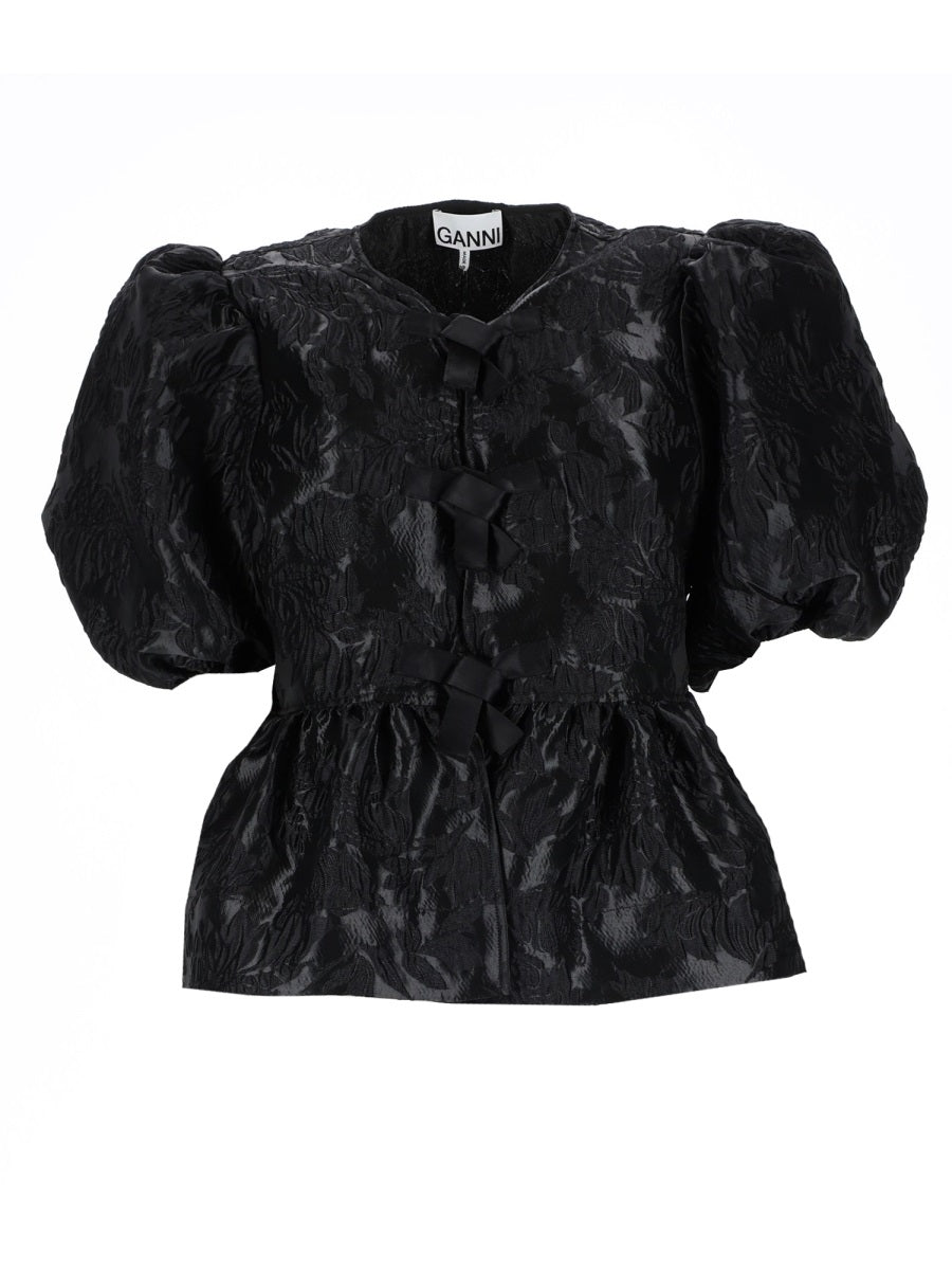 Ganni Tops - Black | 1c0783f066c3a089734506e4ac601f829d3be343