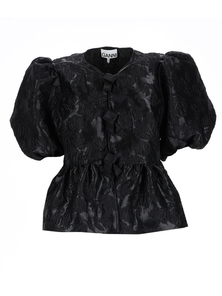 Ganni Tops - Black | 1c0783f066c3a089734506e4ac601f829d3be343
