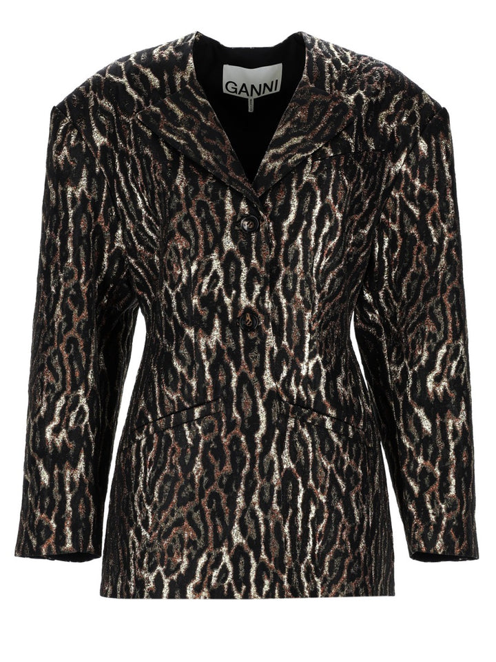 Ganni Jackets - Animalier | 9d0d7a0e4147fefa72acec71857a2018307640ba
