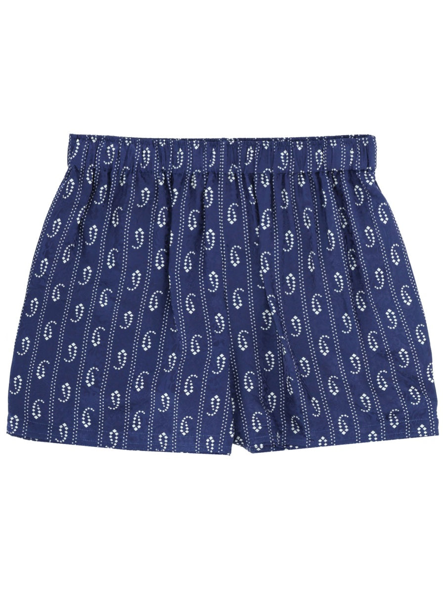 Tory Burch Shorts - Blue | 7e54c0d60e5d923842396c43737b1af8f06e309e