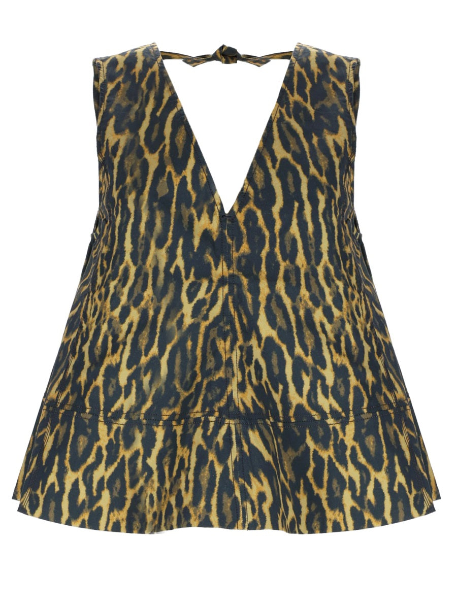 Ganni Tops - Animalier | 56509b6bdb79fccc46212c35f1ea4ef04fb697e7