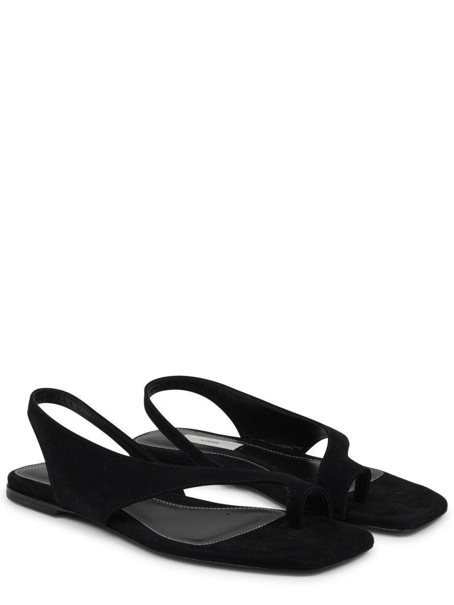 Toteme Sandals - Black | ffdb728064fdc1c407a851e1ebe8e0dee829d19a