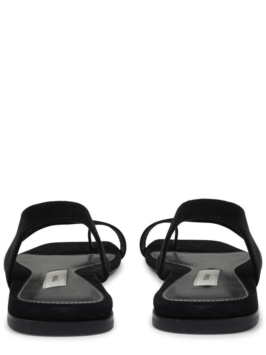 Toteme Sandals - Black | 73fedc017cd1c3b619e0be6c9859859bbc034d11
