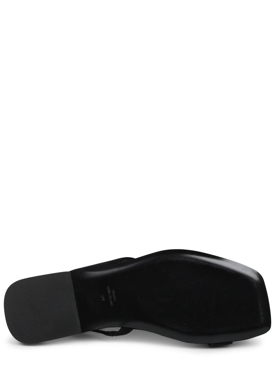Toteme Sandals - Black | c827bca7f84246233f2ebb289f93a4717e551a1e