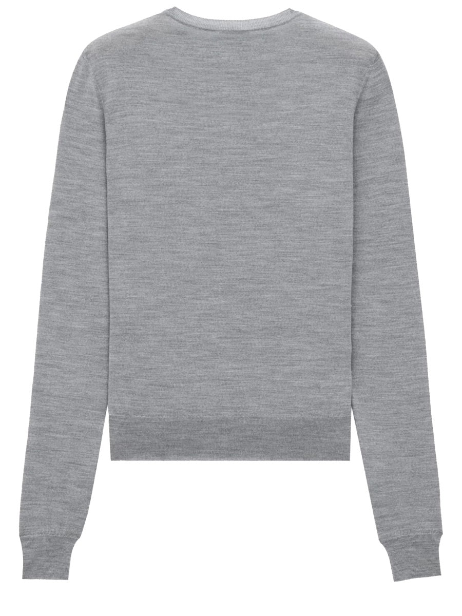 Saint Laurent Sweaters - Grey | 1969b71f65e1f36553ff687ca9d86a23f7d1f488