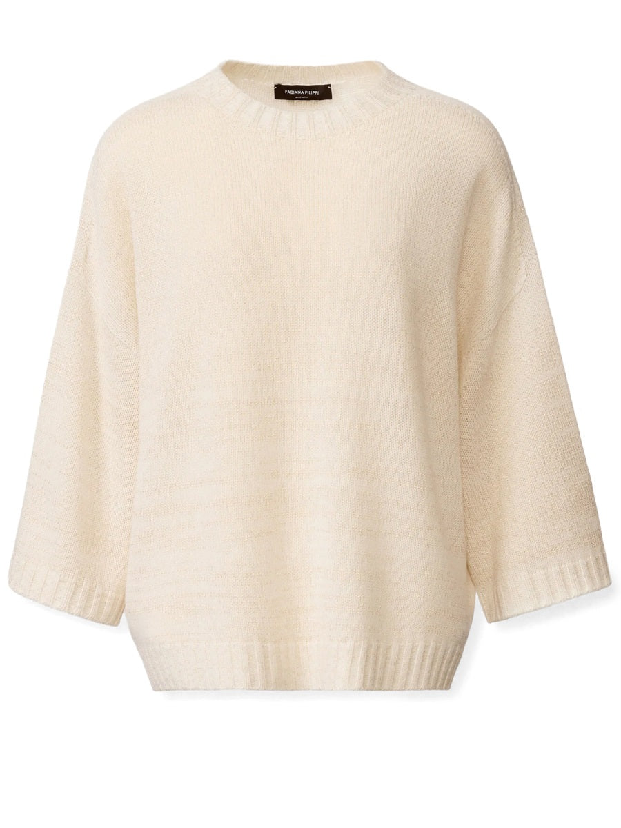 Fabiana Filippi Sweaters - Ivory | d1439a0c36cabc5ffbc4f7cd70a759f7ed0d0ef8
