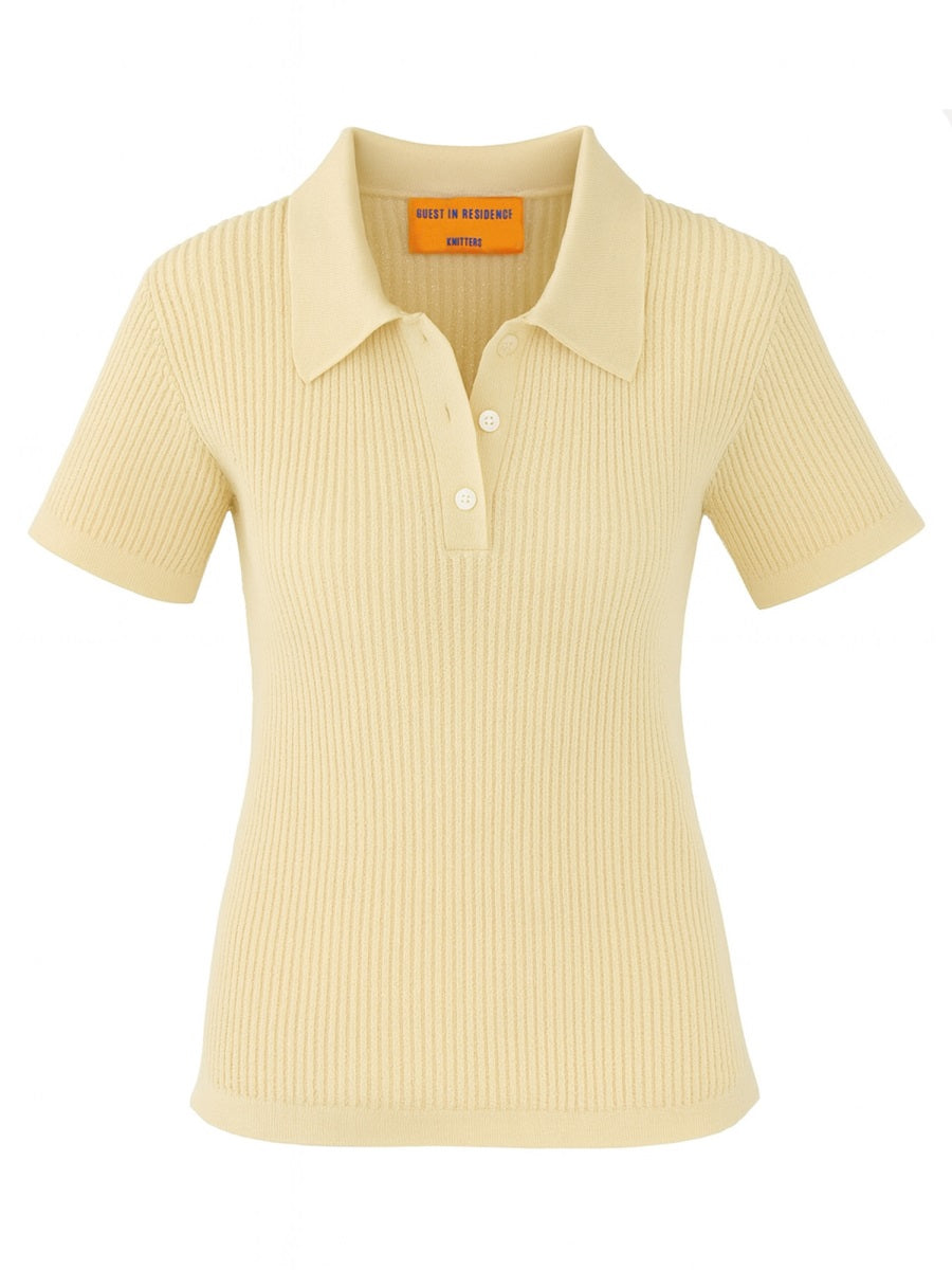 Guest In Residence Polo - Beige | 149a575bbf21759688b47aa9a99d32c9a375b017