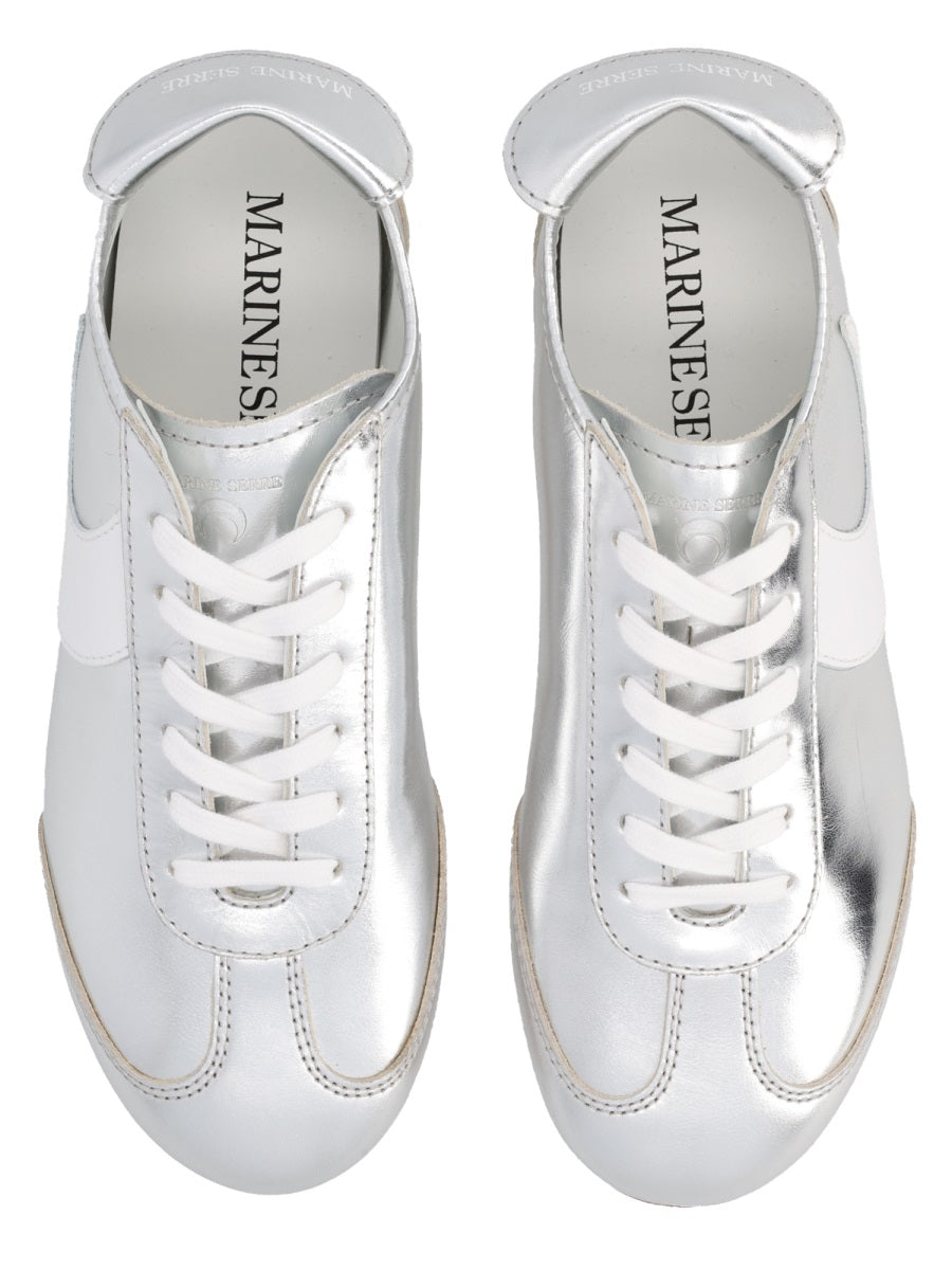 Marine Serre Sneakers - Silver | 8386e3cd6d011e058be7264a2b5dfb431b0e4049