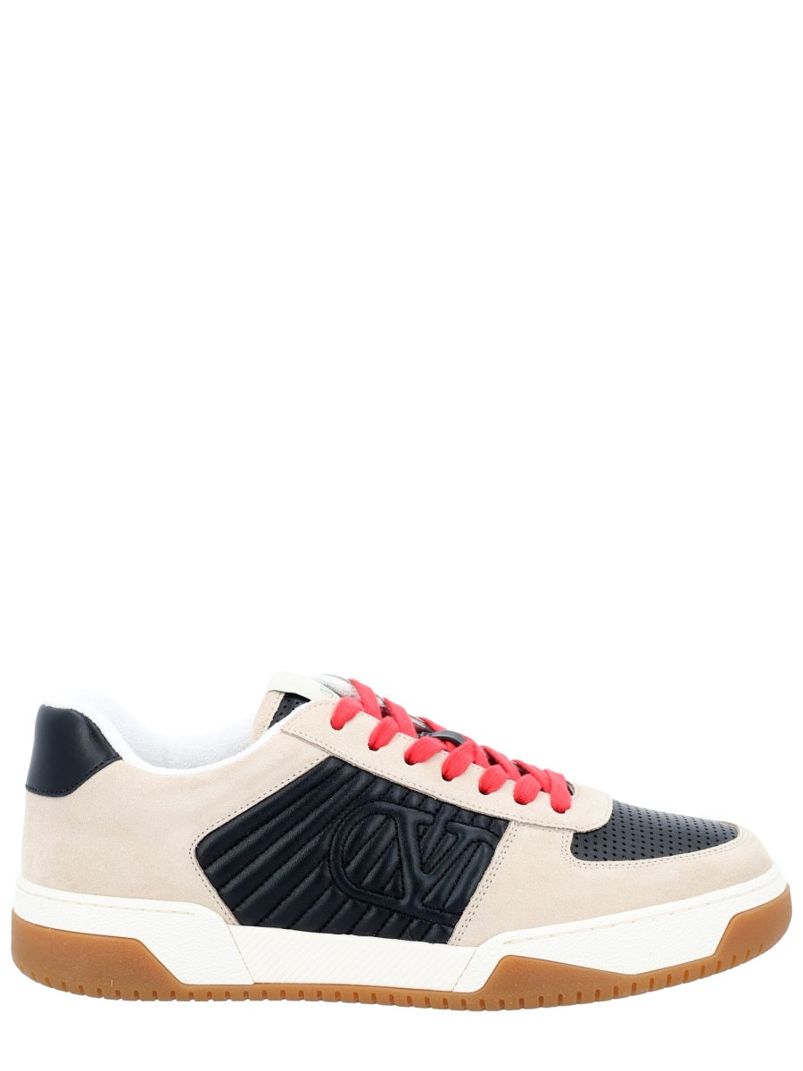Valentino Garavani Sneakers - Beige | ade02fc6e8b5043e18dbc13fa72450c409e2eddd
