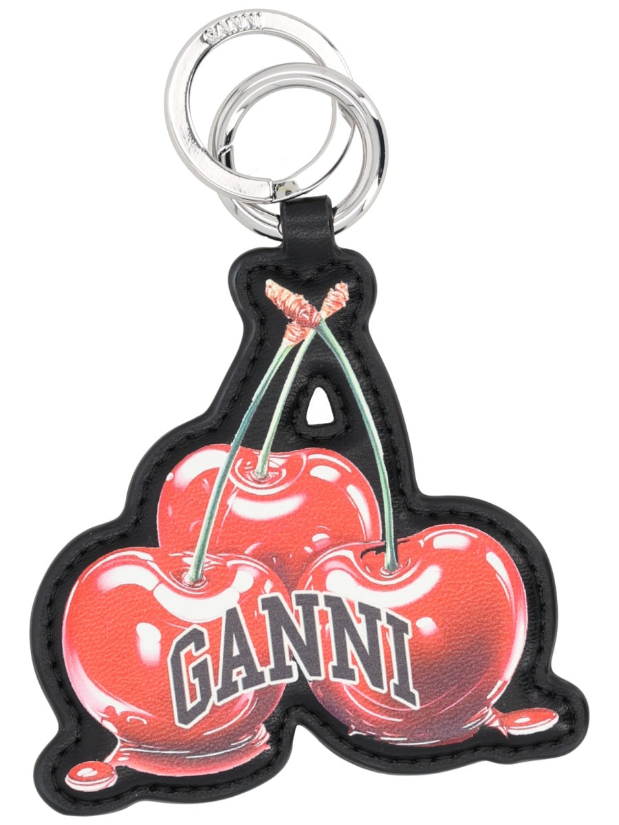 Ganni Keychains - Black | bf75cee3ad6144b81880c91cbc880181d46deb52