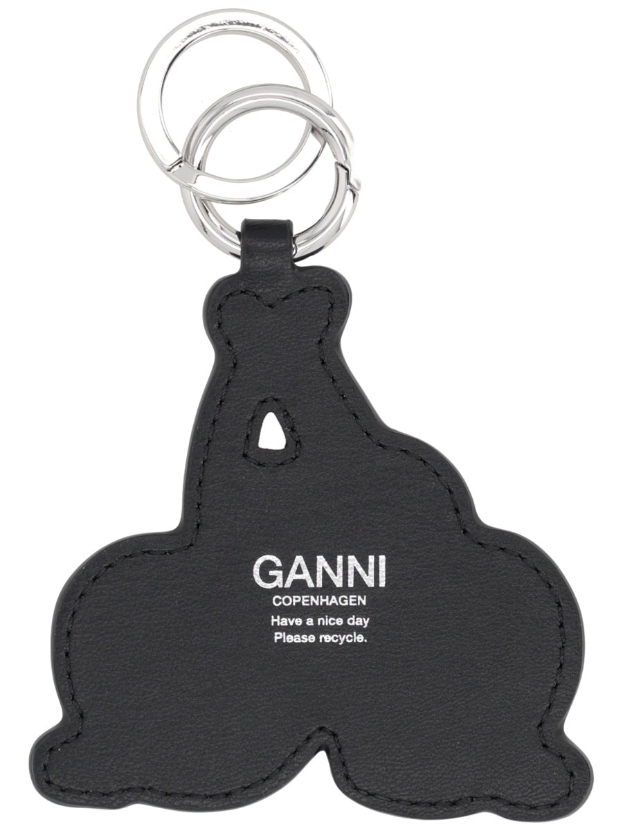 Ganni Keychains - Black | 84aee0f615af218a2824c88e724b80be31615f00