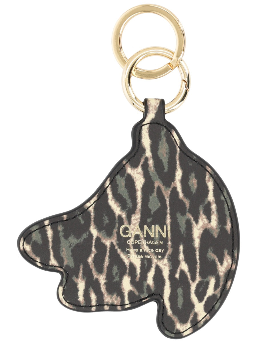 Ganni Keychains - Black | 2b0ce78da1fc36ee9b8591584aa2afc975251bc5