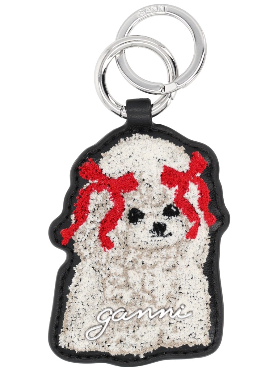 Ganni Keychains - Black | 30ff6da53f0db6c9fef04dee3e5feb89479d6640