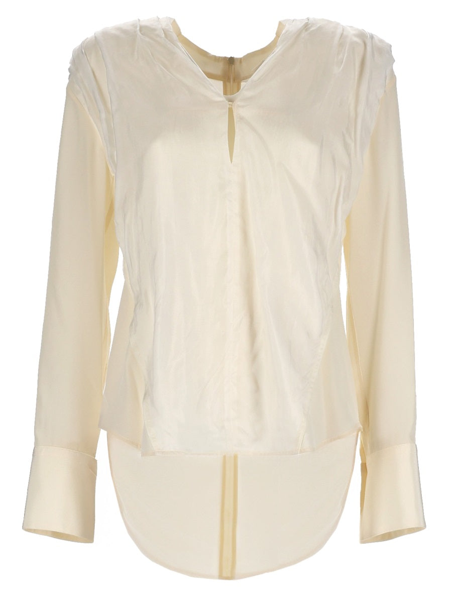 Victoria Beckham Tops - Ivory | 5ec1087d15e0586ae56b71914b617ce65d21fbf6