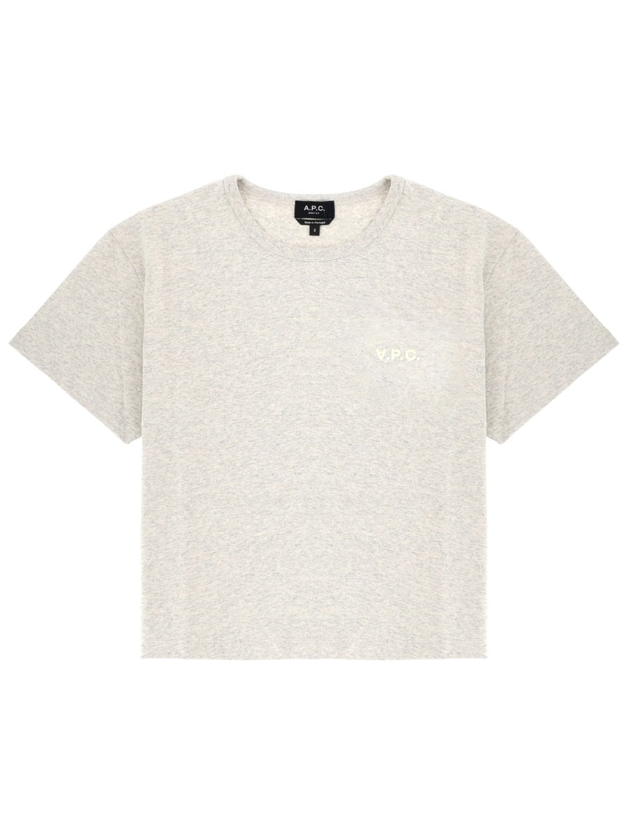 A.P.C. T shirts - Grey | 4f1150e0e3e01211e564ac8507d50e0ffeace4b5