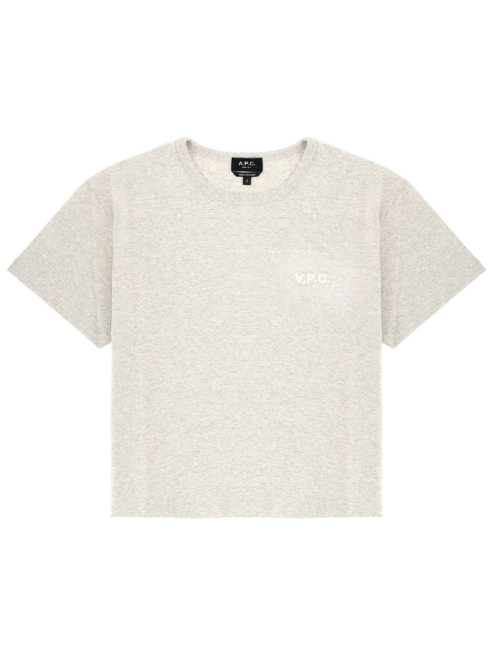 A.P.C. T shirts - Grey | 4f1150e0e3e01211e564ac8507d50e0ffeace4b5