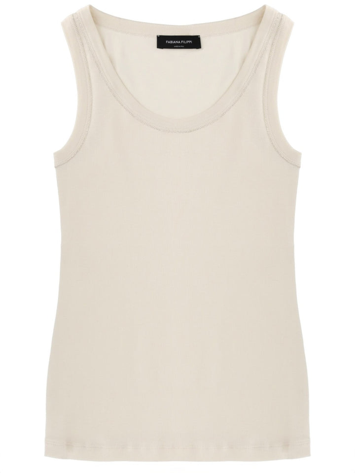 Fabiana Filippi Tops - Ivory | 3579abe92fdb9205408c8a1d6fee31bb55733062