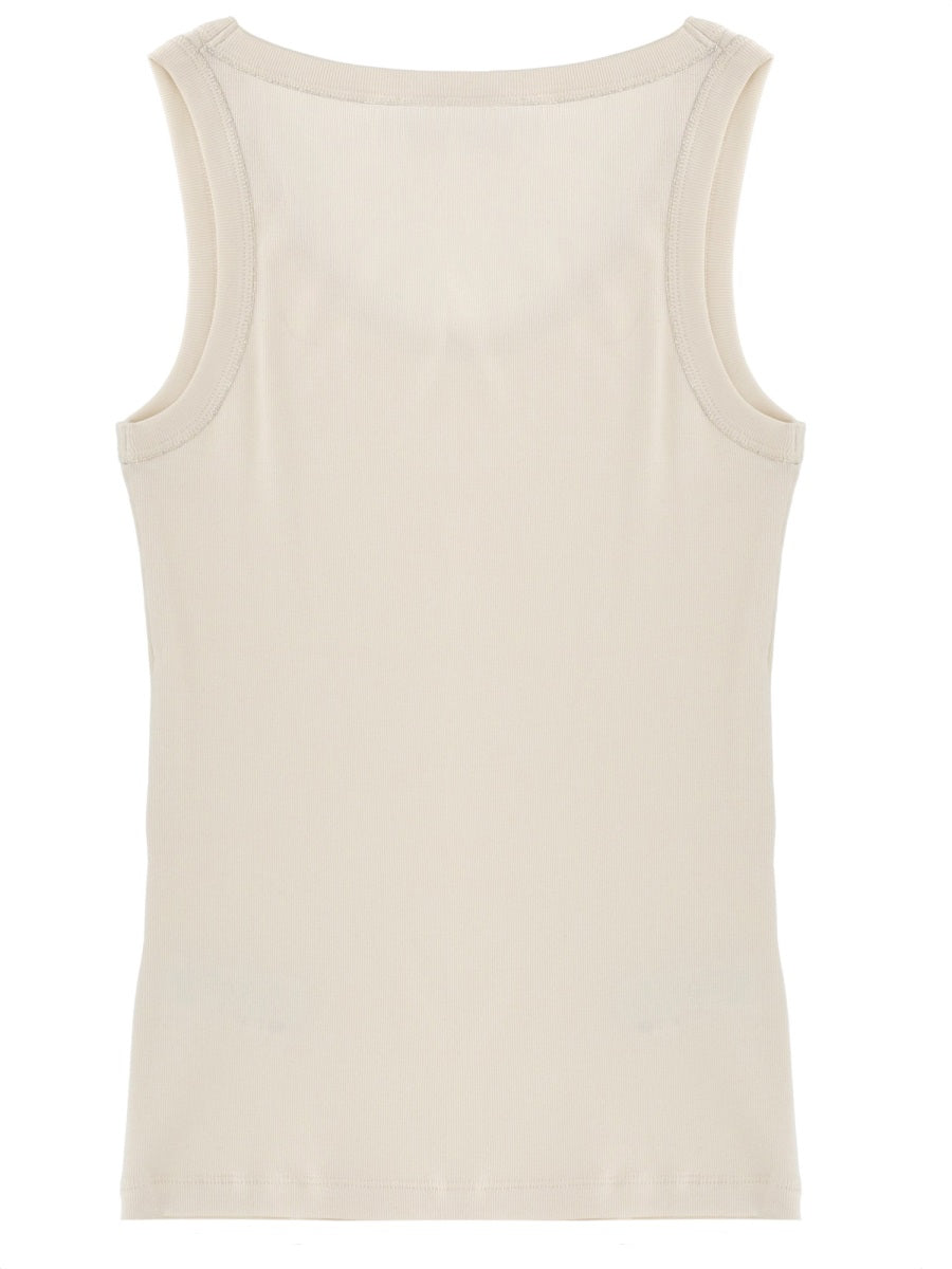 Fabiana Filippi Tops - Ivory | 319f8cc53c1303b353f9794348d3ef146a03ac50
