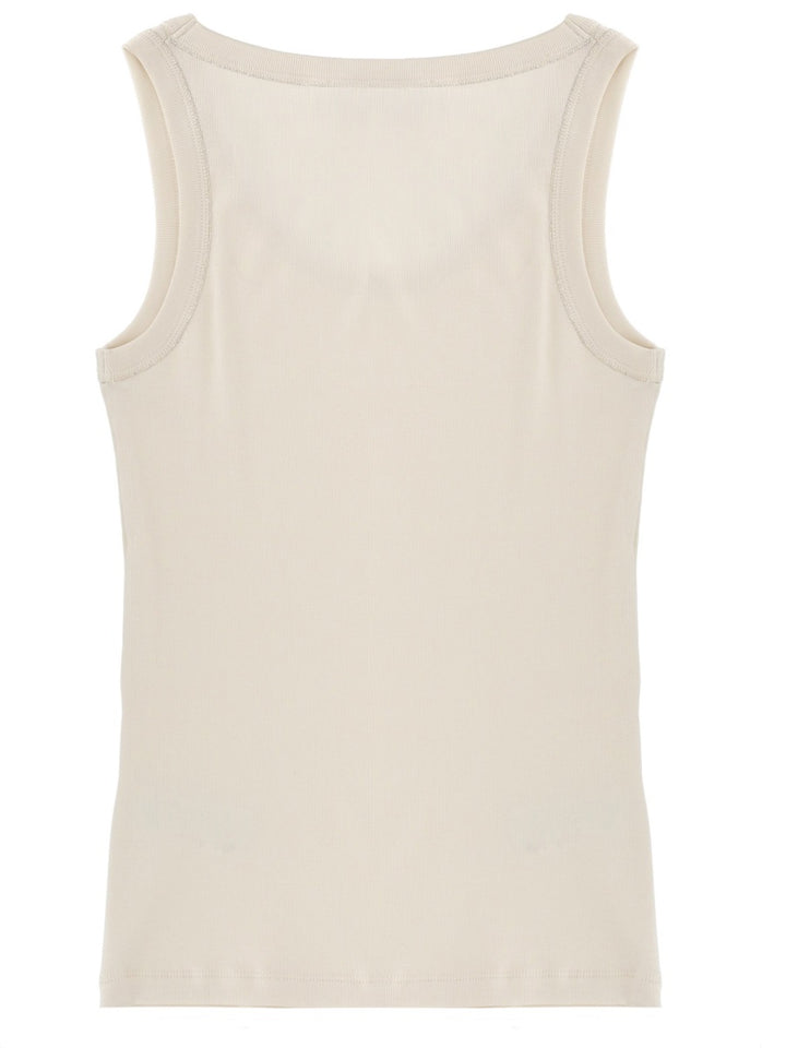 Fabiana Filippi Tops - Ivory | 319f8cc53c1303b353f9794348d3ef146a03ac50