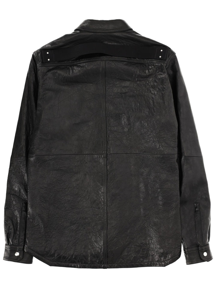 Rick Owens Leather Jackets - Black | 9d49c8e3b9ecbbfca588d4781522c230b8687f5a