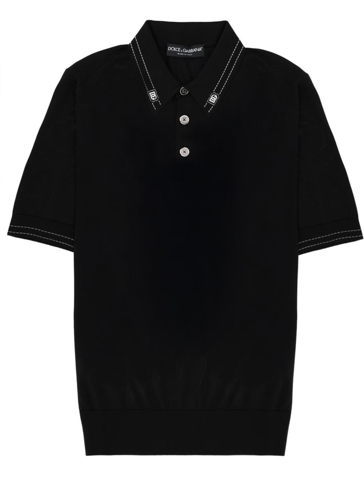 Dolce & Gabbana Polo - Black | 8c020e204fe13d47589f76879fd064e85f13558e