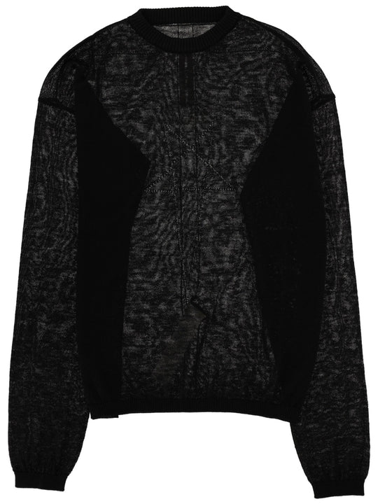 "Penta Sheer Pull" Sweater
