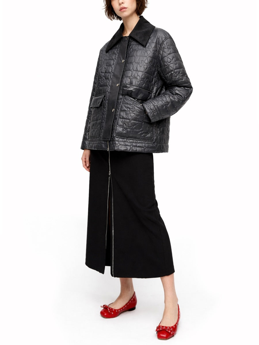 Ganni Jackets - Grey | 2e94ec3301e9554d6b3f6cacf69dbd89cbc5942d