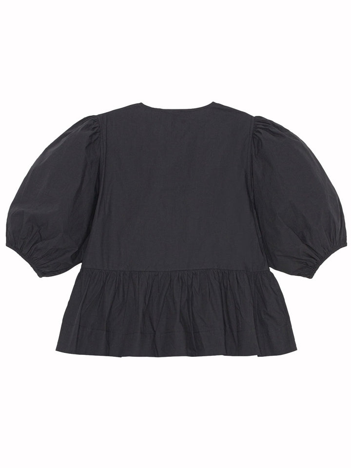 Ganni Tops - Black | e28f8a187396ec61f3f03bf5c4c6a7a1aa17c4ca