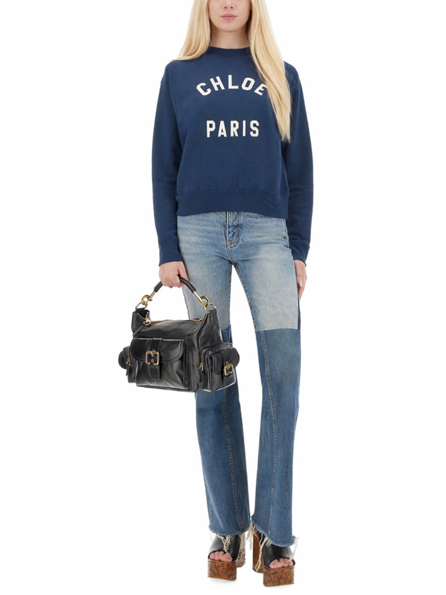 ChloÉ Sweatshirts - Blue | 0e67a9677e102811da69605fbce5de238dcf4285