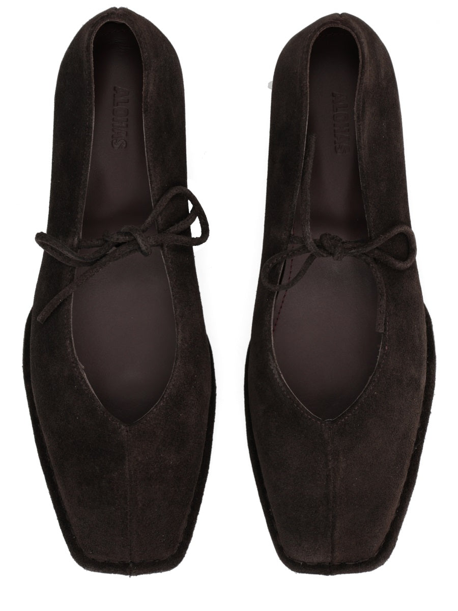 Alohas Flat Shoes - Brown | 66337b28c5cc66927aaa182fd6959164c09c3c92