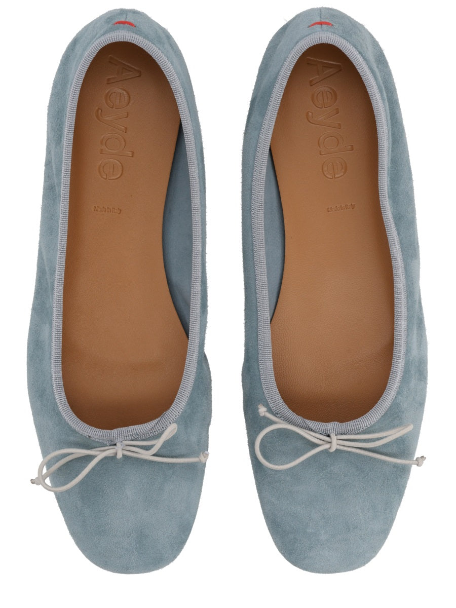Aeyde Flat Shoes - Azure | 9901f55699c677983ff08df6ae8878e46e1c7462
