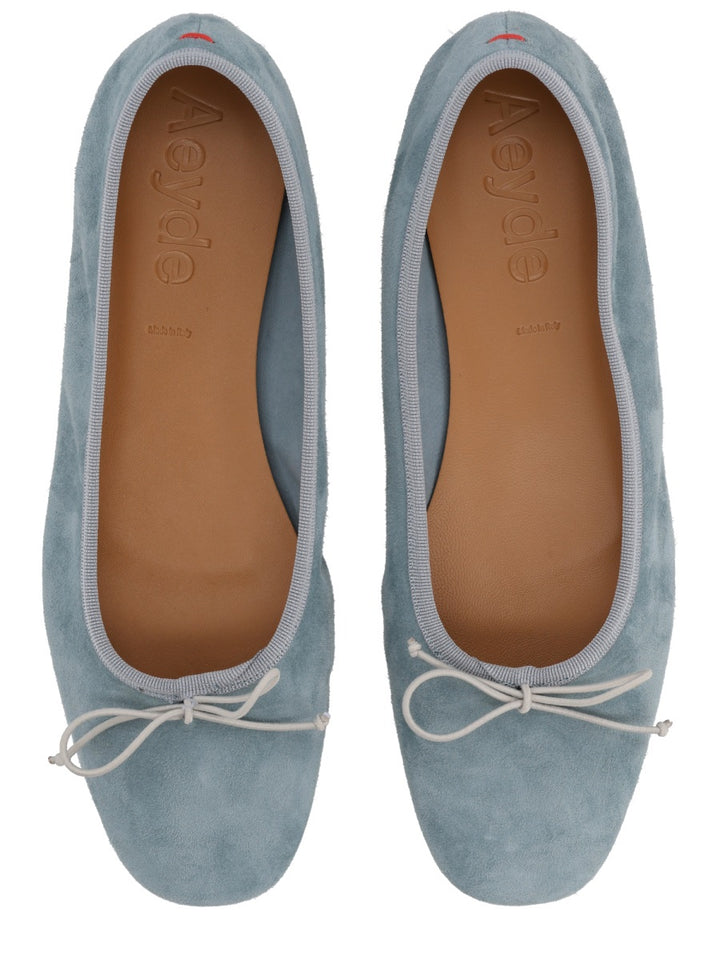 Aeyde Flat Shoes - Azure | 9901f55699c677983ff08df6ae8878e46e1c7462