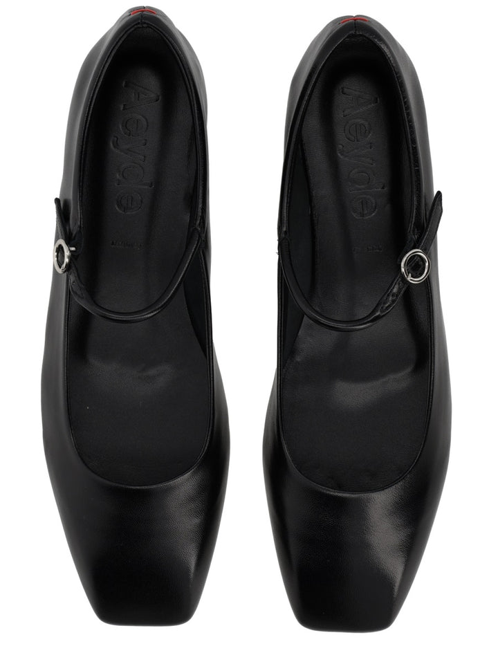 Aeyde Flat Shoes - Black | 6786e62cddf9dad4da049aaab220c0ab169bf172
