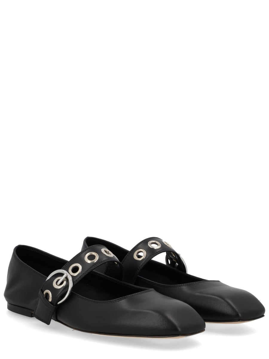 Aeyde Flat Shoes - Black | 53193f2b325476fdb63fa886c4296fe282df2ed8