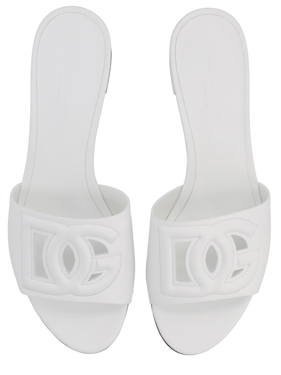 Dolce & Gabbana Sandals - White | d1777dd07f8445427e69d97f15cdd6141fdab243