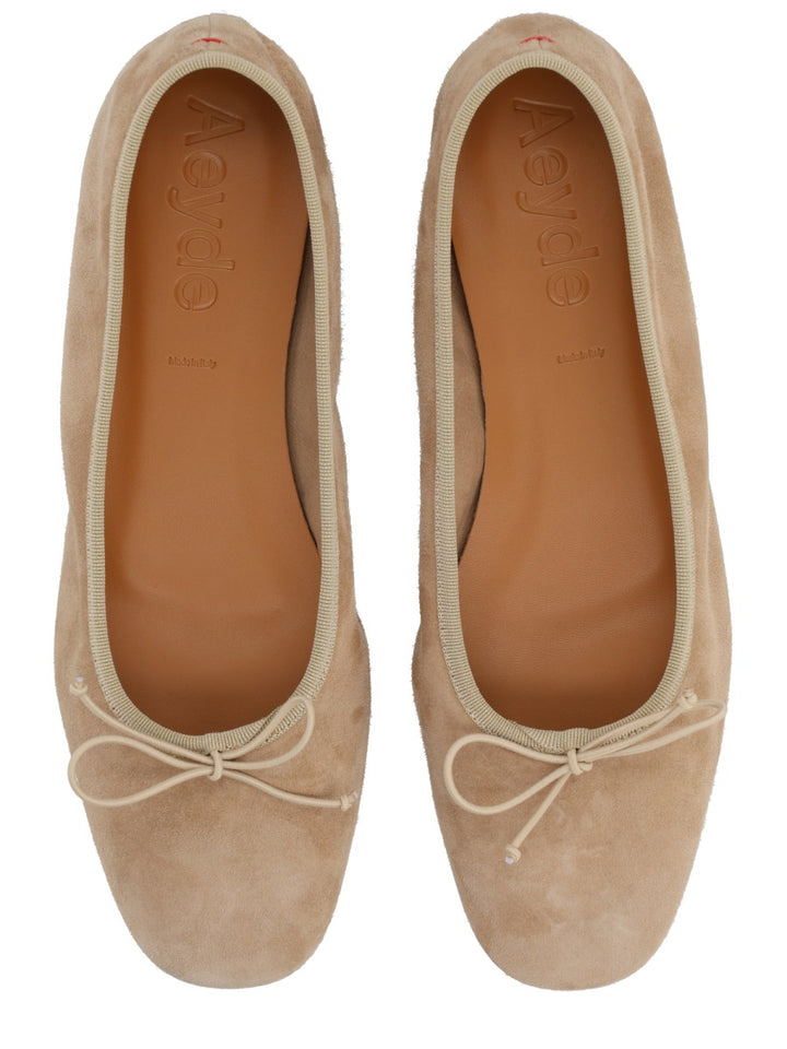 Aeyde Flat Shoes - Beige | 1502d4be6f1390739d4dfad875c4588dd1255db4