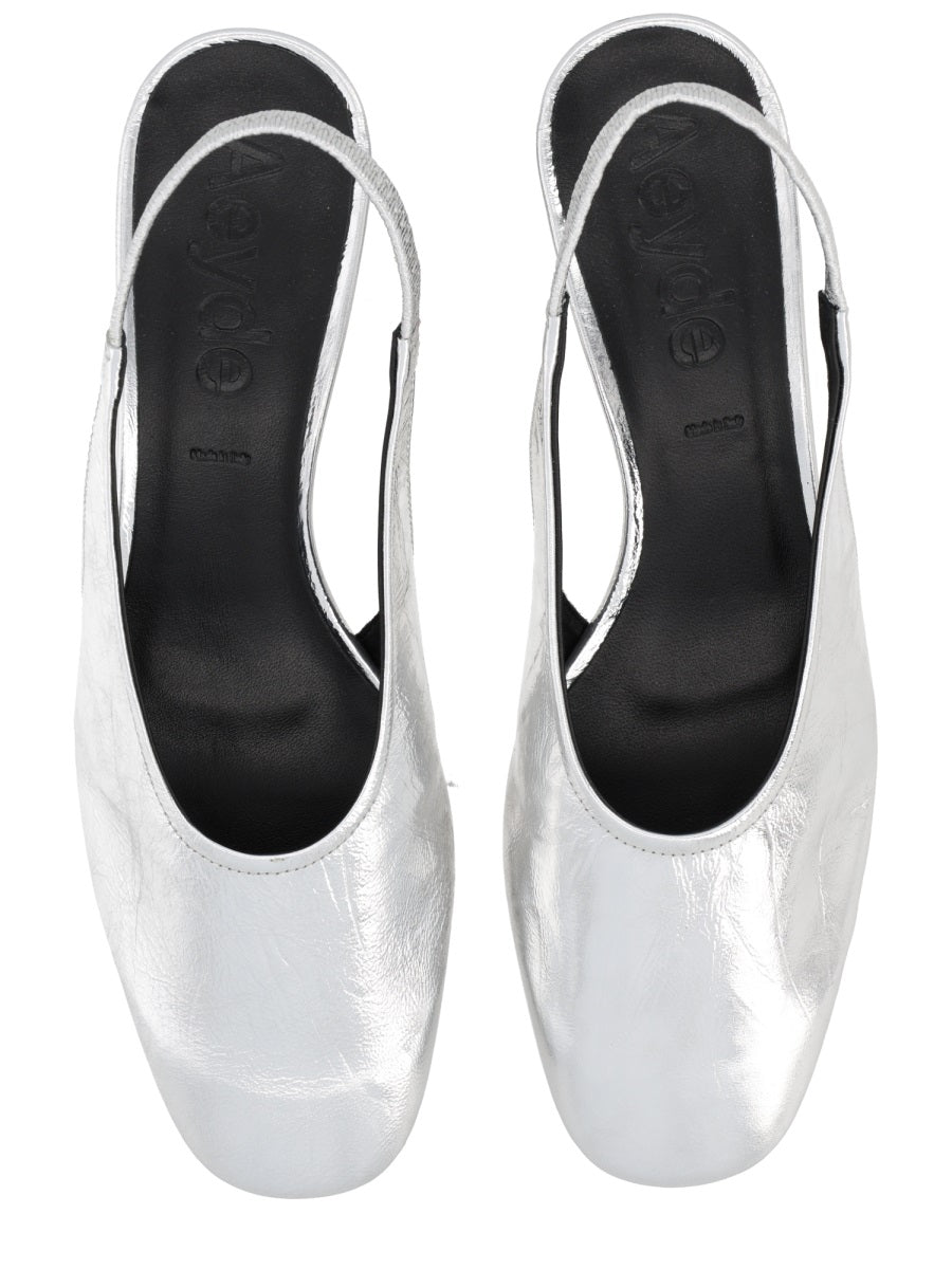 Aeyde Flat Shoes - Silver | 69b7ddaa4a504a1e53b02c5429967c7cc495693c
