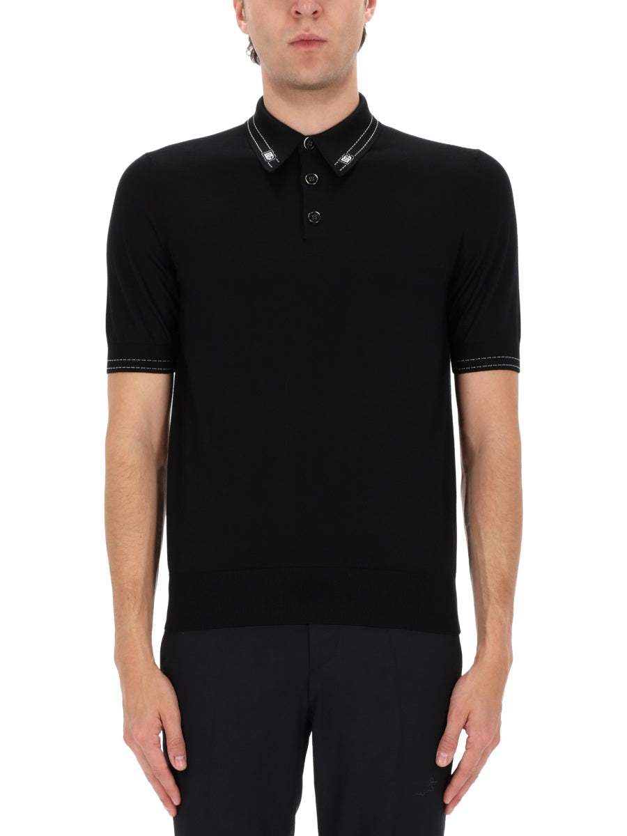 Dolce & Gabbana Polo - Black | 0d71fa6a5936b5fd5abdd30976e54e42e0a559b9