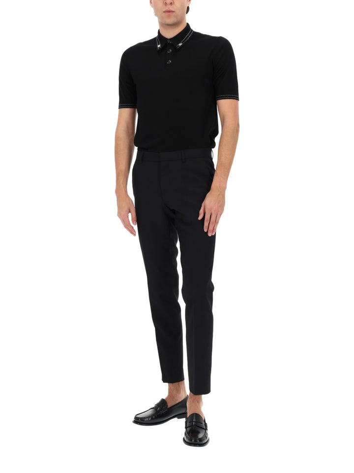 Dolce & Gabbana Polo - Black | c6d200510ad332f2751ff835f29260092a86e580