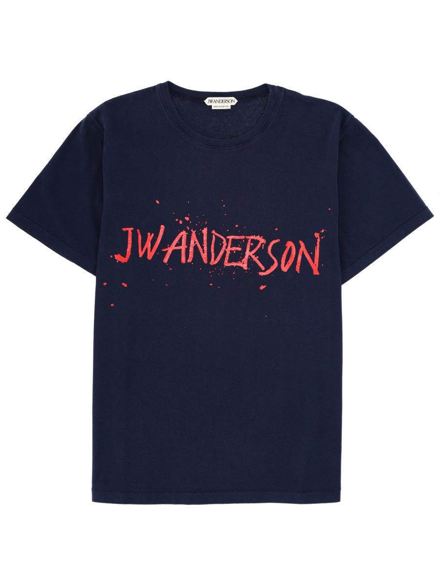 Jw Anderson T shirts - Blue | bd08f2785c15ea27a2dac55e06f6dbbcac8b9907