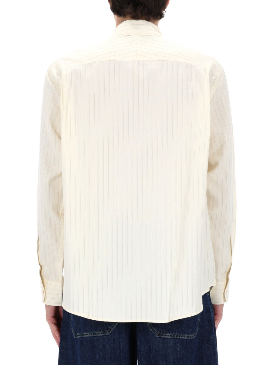 Studio Nicholson Shirts - Ivory | 15616632786a10e3191ddf46c77ced41e455aa09