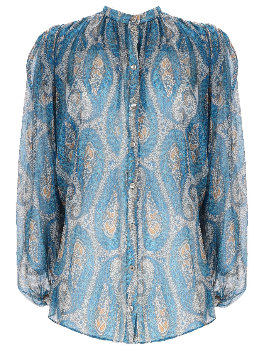Etro Shirts - Blue | 14e62edc86be97b9240fe29e916568b61c369c6d