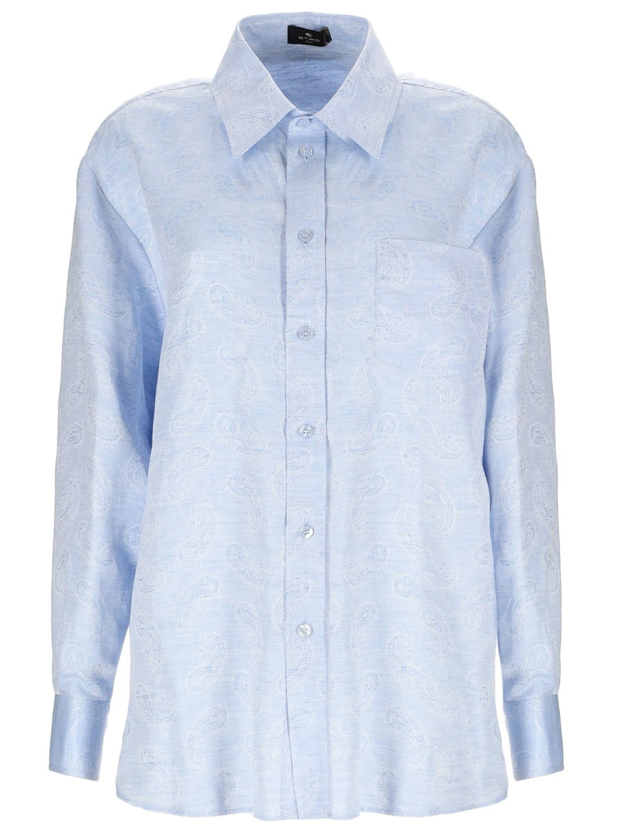 Etro Shirts - Azure | 1c07037fa0fdf33f148d9dc7cbba4823bec370b0