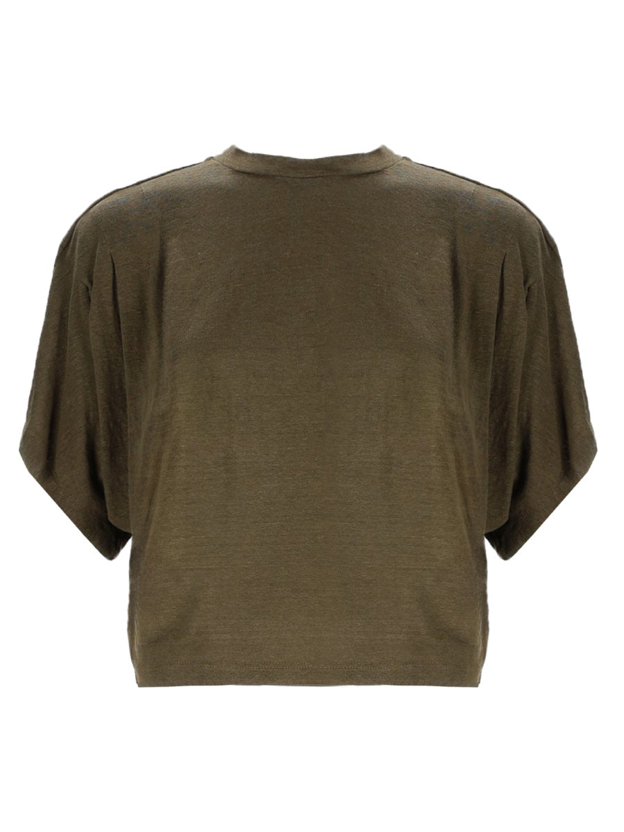 Isabel Marant Etoile T shirts - Brown | 7a0777a930ccaf1b26db8e90b8129ecc2ea992e8