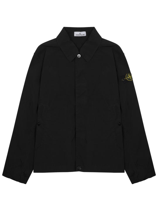 Jacket With Logo Patch