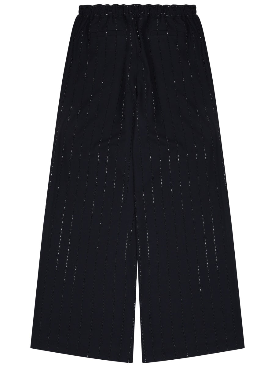 Self-Portrait Pants - Blue | 6bd858004efe0b29df539be863ecbc41f8f89178